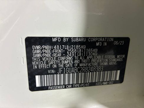 Used 2024 Subaru Impreza 2.0i AWD/4WD image 23