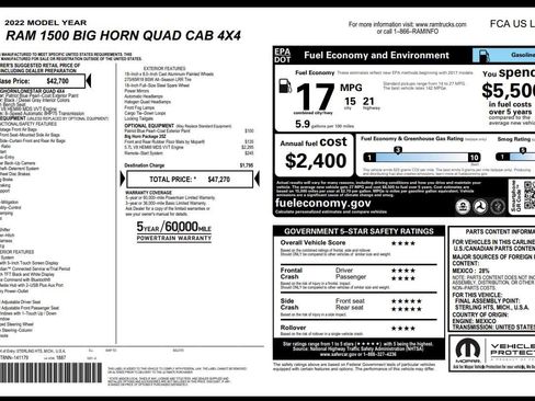 Used 2022 RAM 1500 Big Horn AWD/4WD image 25