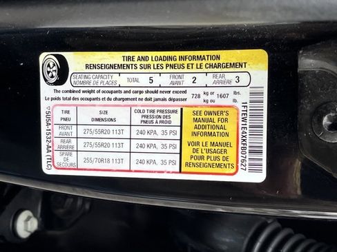 Used 2019 Ford F150 Platinum w/ Technology Package image 21