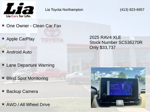 Used 2025 Toyota RAV4 XLE AWD/4WD image 7