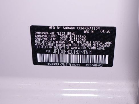 New 2026 Subaru Impreza RS AWD/4WD image 38