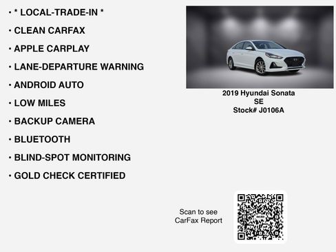 Used 2019 Hyundai Sonata SE image 7