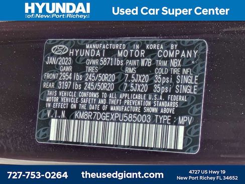 Used 2023 Hyundai Palisade Calligraphy AWD/4WD image 49