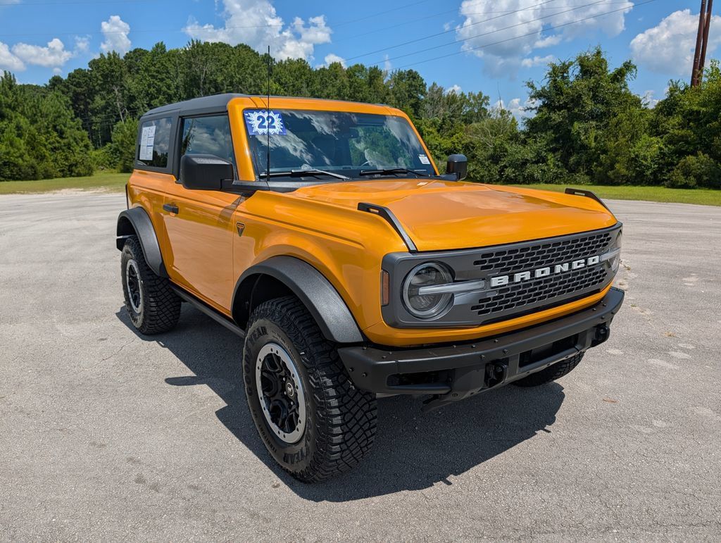 Certified 2022 Ford Bronco Badlands w/ Sasquatch Package AWD/4WD image 2