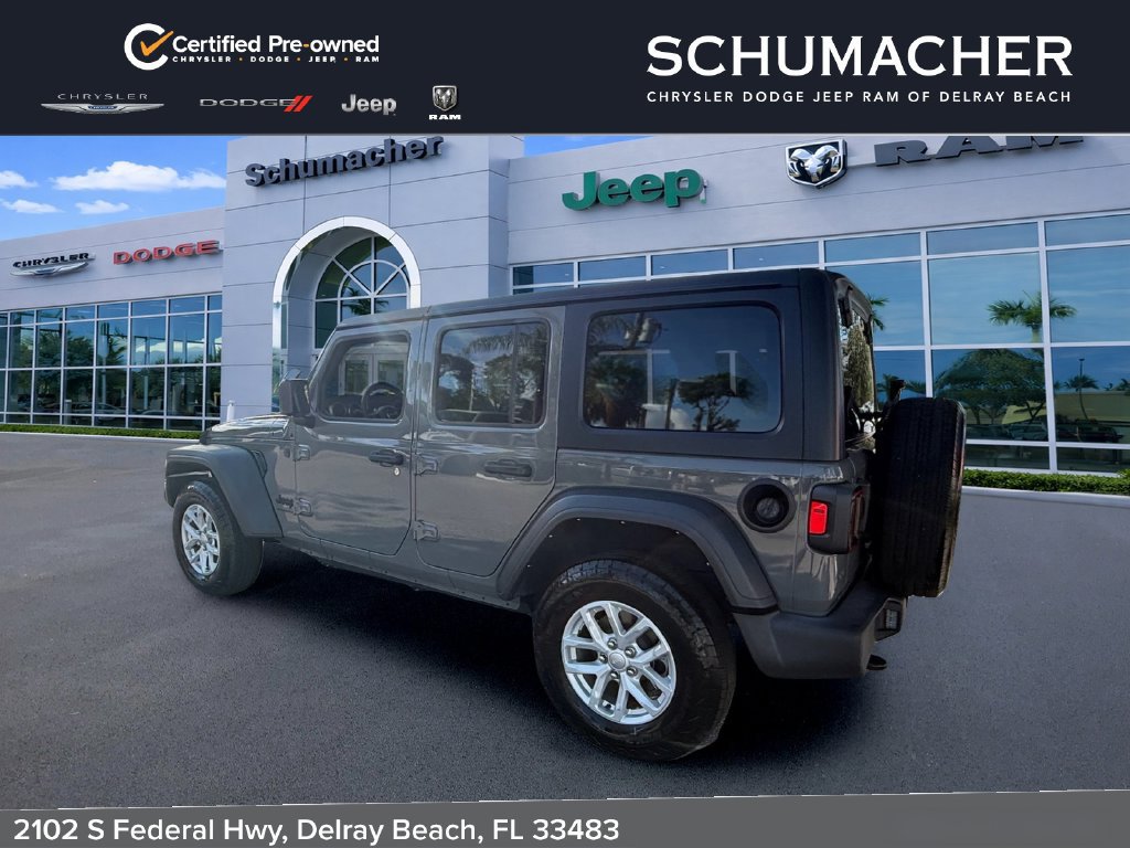Certified 2023 Jeep Wrangler Unlimited Sport AWD/4WD image 5