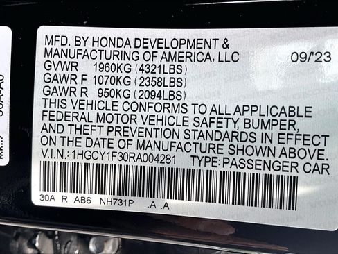 Used 2024 Honda Accord EX image 29
