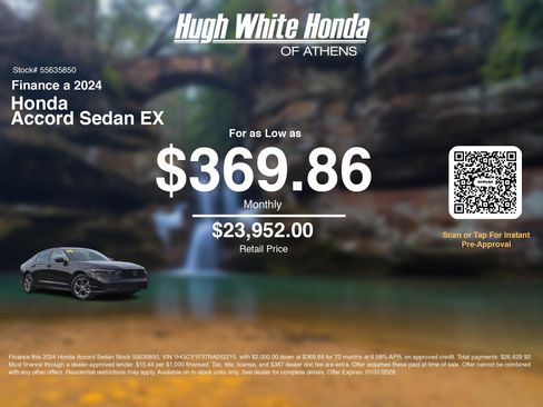 Used 2024 Honda Accord EX image 3