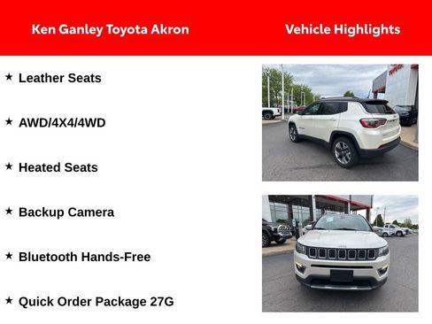 Used 2018 Jeep Compass Limited AWD/4WD image 2
