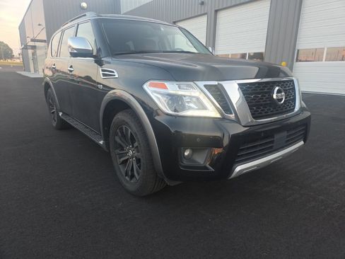 Used 2017 Nissan Armada Platinum w/ Captain Seat Package RWD image 1