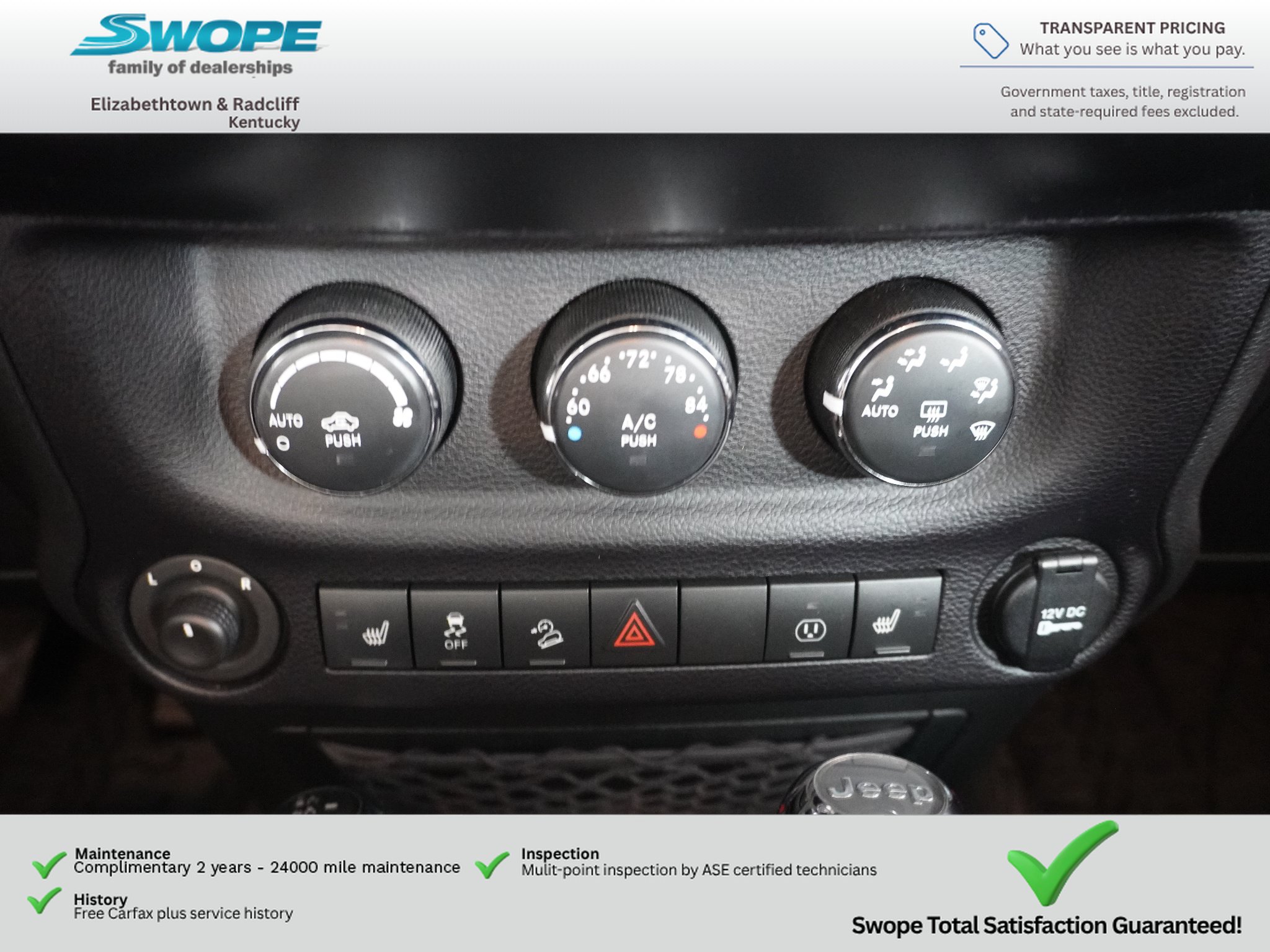 Used 2015 Jeep Wrangler Unlimited Sahara w/ Dual Top Group AWD/4WD image 20