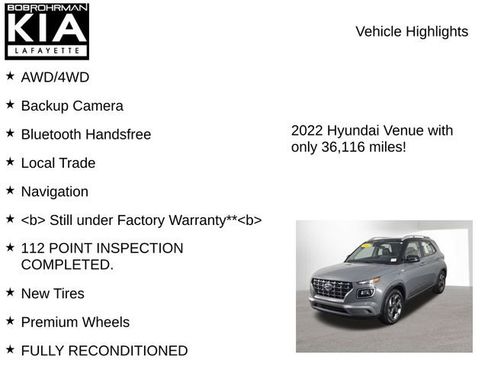 Used 2022 Hyundai Venue Limited image 7
