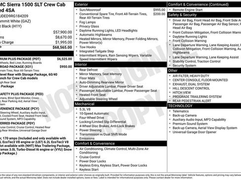 Used 2024 GMC Sierra 1500 SLT w/ SLT Premium Plus Package AWD/4WD image 6
