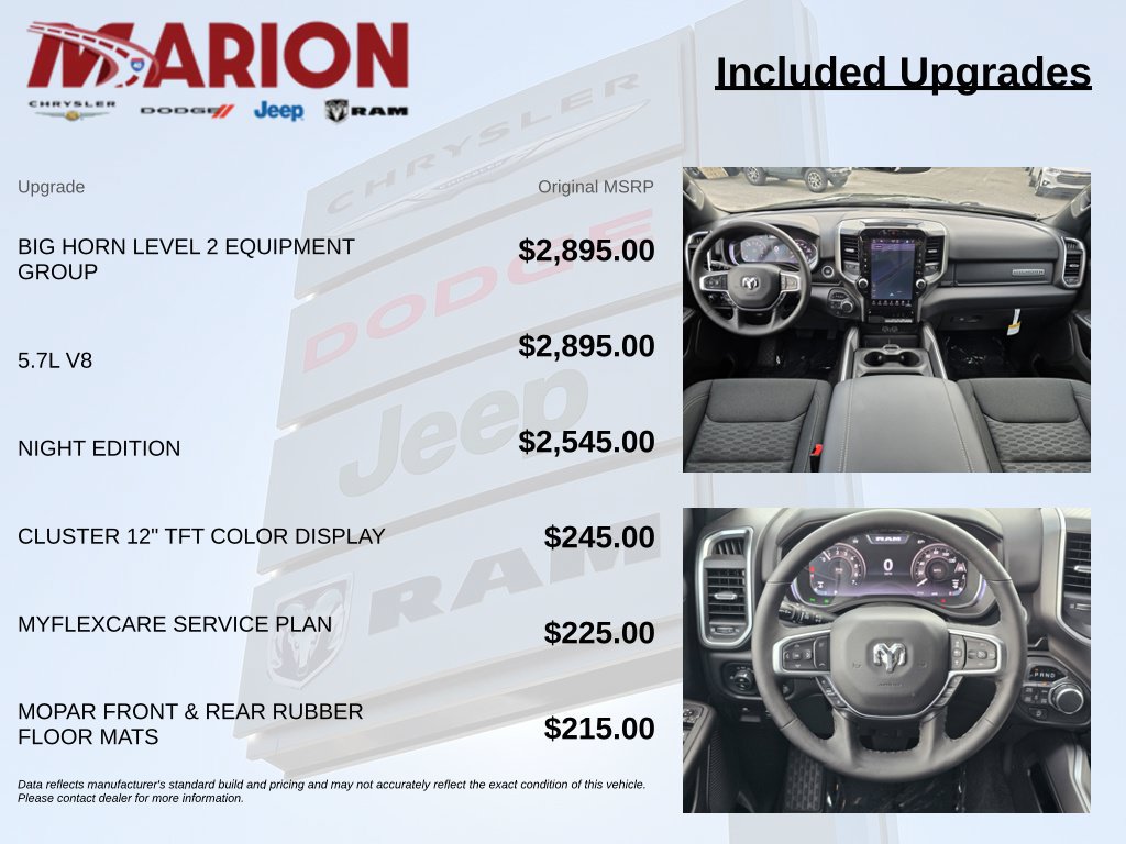 New 2026 RAM 1500 Big Horn AWD/4WD image 9