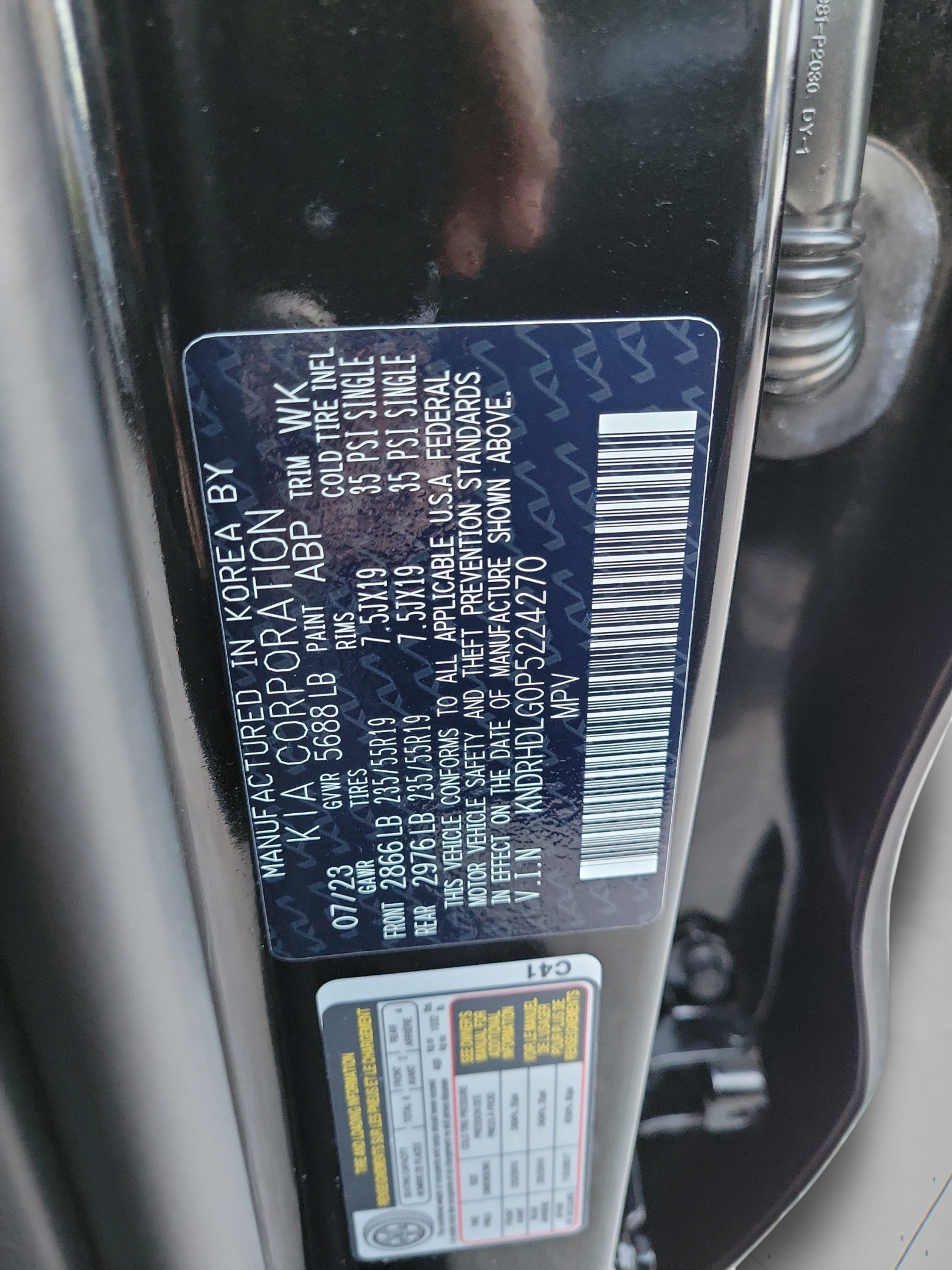 Certified 2023 Kia Sorento EX AWD/4WD image 32
