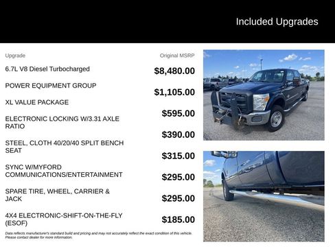 Used 2016 Ford F350 XL w/ Power Equipment Group AWD/4WD image 6