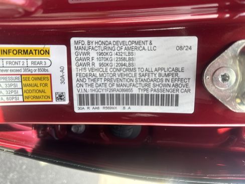 Used 2024 Honda Accord LX image 37