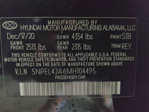 Used 2021 Hyundai Sonata SEL FWD image 33