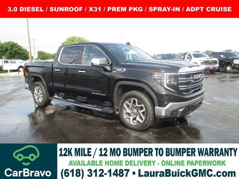 Used 2023 GMC Sierra 1500 SLT w/ SLT Premium Package AWD/4WD image 1