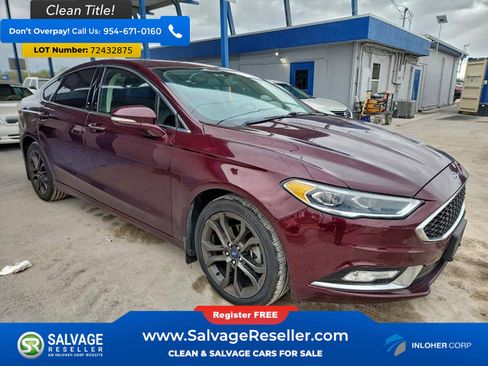 Used 2017 Ford Fusion Titanium image 5