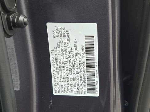 Certified 2022 Honda Odyssey EX-L image 29