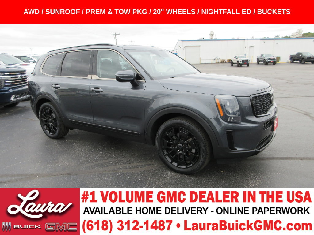 Used 2021 Kia Telluride EX w/ EX Premium Package AWD/4WD image 1