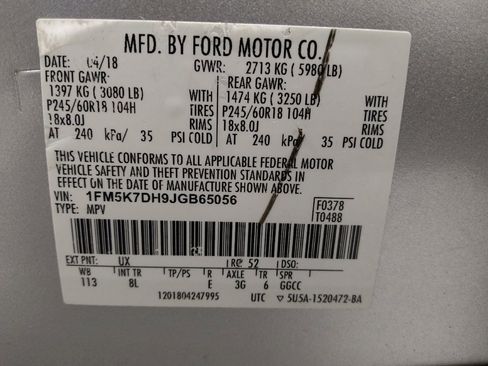 Used 2018 Ford Explorer XLT FWD image 33