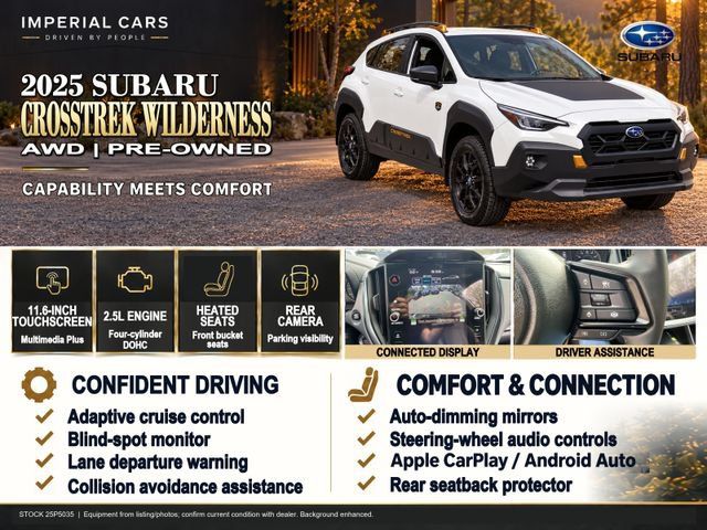 Certified 2025 Subaru Crosstrek 2.5i Wilderness w/ Wilderness Package AWD/4WD image 6