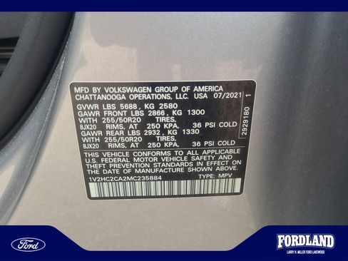 Used 2021 Volkswagen Atlas Cross Sport SE AWD/4WD image 25