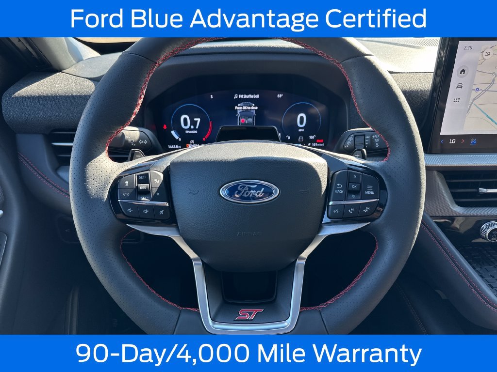 Certified 2025 Ford Explorer ST w/ Sun And Sound Package AWD/4WD image 22