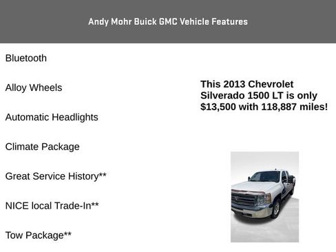 Used 2013 Chevrolet Silverado 1500 LT w/ All-Star Edition AWD/4WD image 4