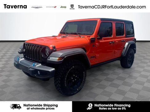 Used 2023 Jeep Wrangler Unlimited w/ 8.4" Radio Group AWD/4WD image 1