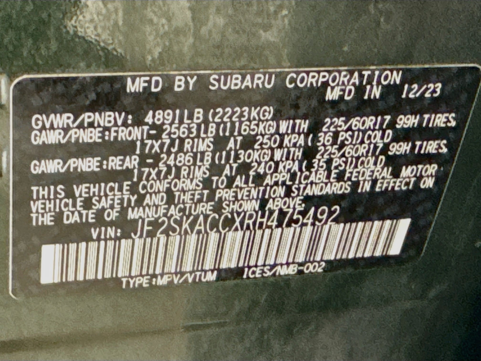 Certified 2024 Subaru Forester Premium AWD/4WD image 29
