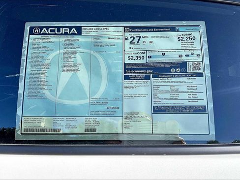 Used 2025 Acura ADX A-Spec AWD/4WD image 43