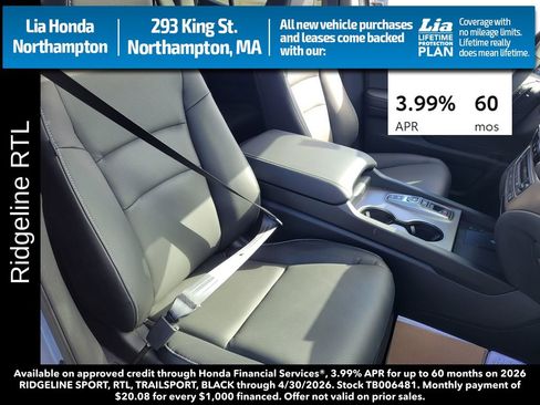 New 2026 Honda Ridgeline RTL image 34