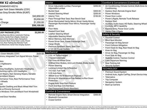 Used 2025 BMW X2 xDrive28i w/ Technology Package image 1