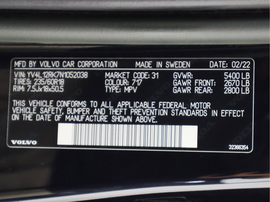 Used 2022 Volvo XC60 B5 Momentum AWD/4WD image 54