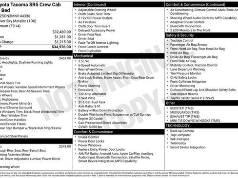 Used 2021 Toyota Tacoma SR5 RWD image 3