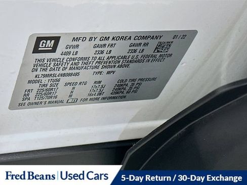 Used 2022 Chevrolet TrailBlazer LT image 32