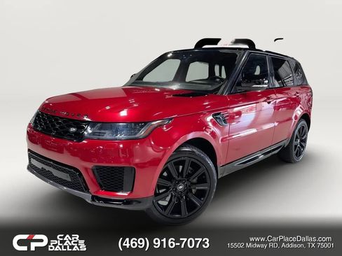 Used 2020 Land Rover Range Rover Sport HSE AWD/4WD image 2