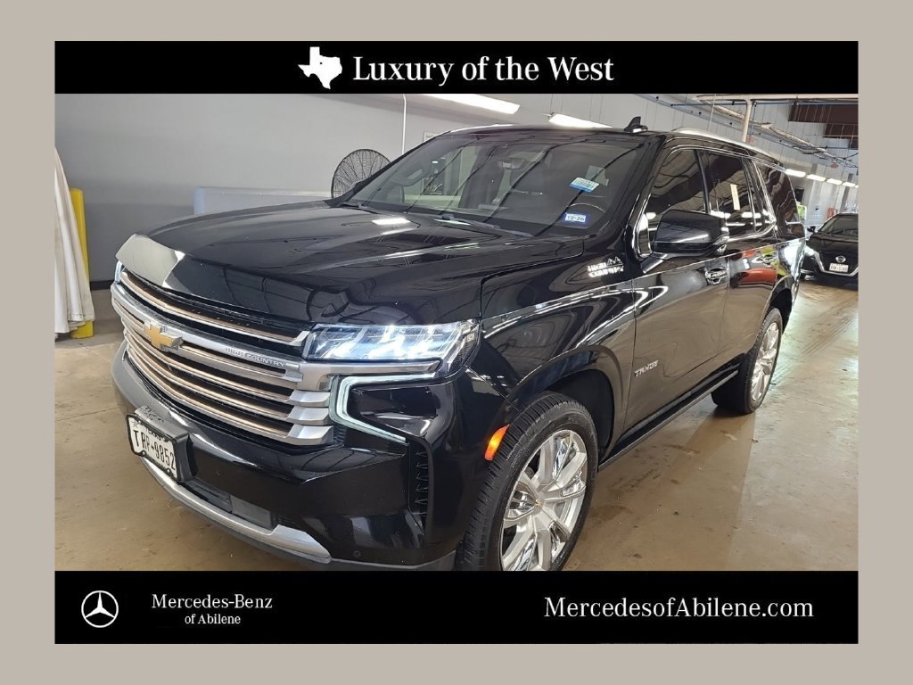 Used 2021 Chevrolet Tahoe High Country w/ Premium Package AWD/4WD image 1