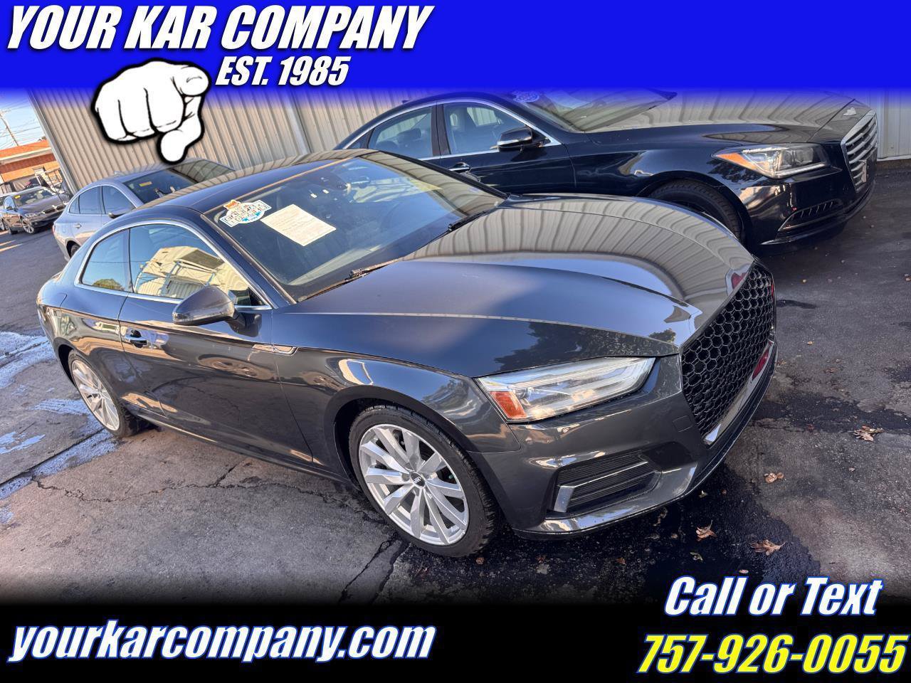 Used 2018 Audi A5 2.0T Premium AWD/4WD image 1