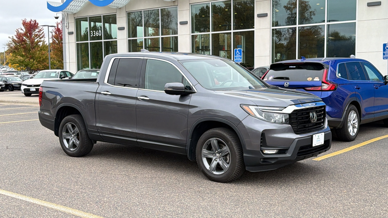Certified 2022 Honda Ridgeline RTL-E image 1