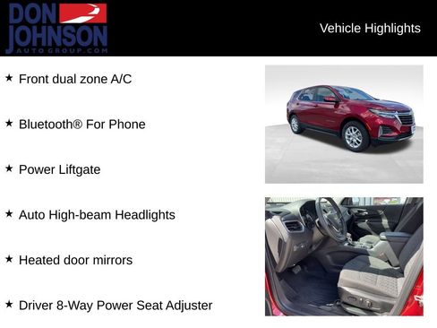 Used 2024 Chevrolet Equinox LT w/ LPO, Floor Liner Package AWD/4WD image 6
