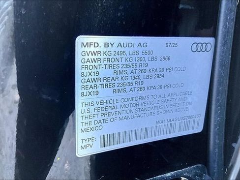 Used 2025 Audi Q5 Premium w/ 19" Wheel Package AWD/4WD image 19