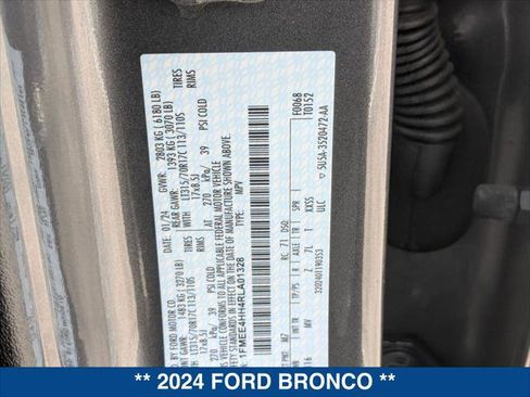 Certified 2024 Ford Bronco Everglades image 22