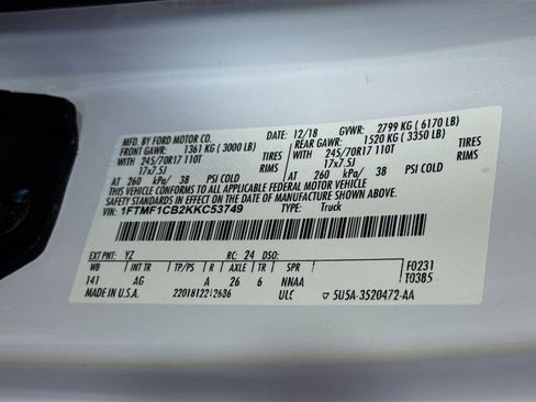 Used 2019 Ford F150 XL w/ Trailer Tow Package RWD image 33