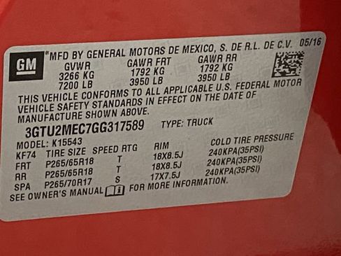 Used 2016 GMC Sierra 1500 SLE w/ SLE Value Package image 43