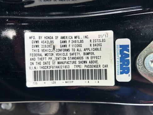 Used 2017 Honda Accord EX-L image 34