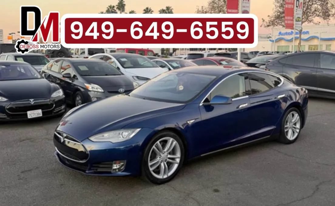 Used 2015 Tesla Model S 90D AWD/4WD image 1