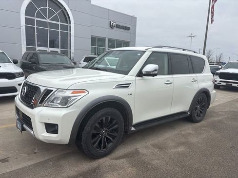 Used 2018 Nissan Armada Platinum w/ Captain Seat Package image 2